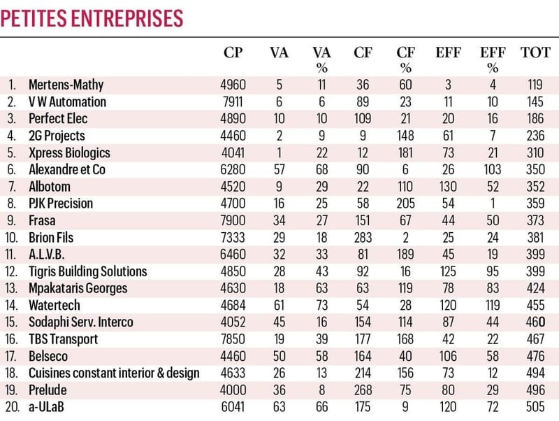 Récompense wallonie entreprise électricité générale