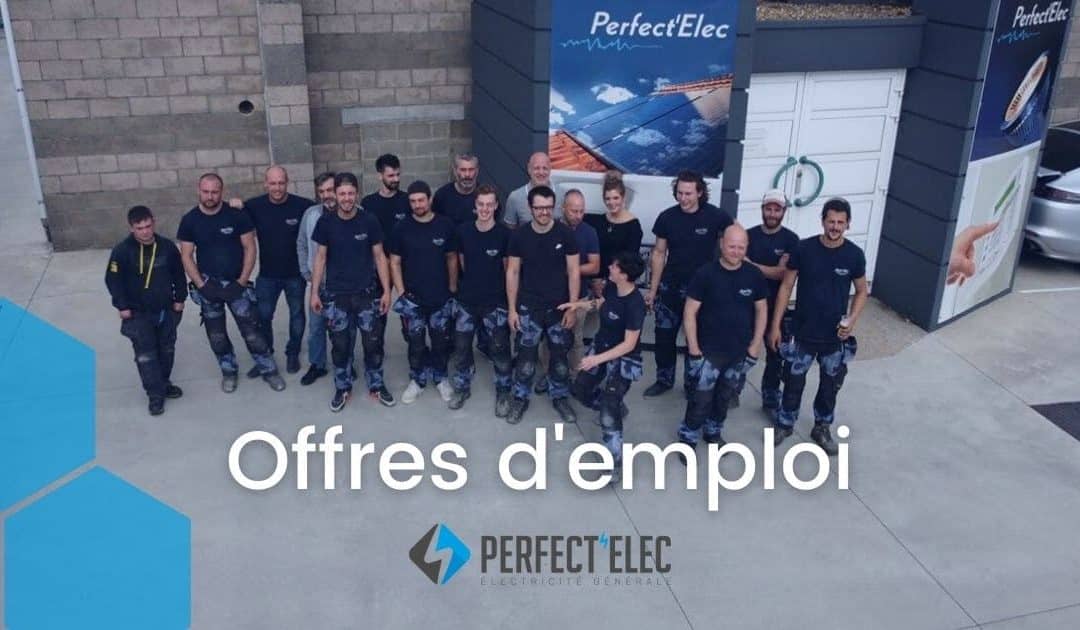 Offre d’emploi : électricien, chef d’équipe et stagiaire